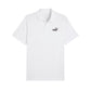 Polo PUMA Essentials Logo Brodé Homme Blanc