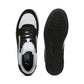 Baskets Puma Caven 2.0 Mono Homme Rétro Classique Confort SOFTFOAM+ Noir Blanc