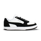 Baskets Puma Caven 2.0 Mono Homme Rétro Classique Confort SOFTFOAM+ Noir Blanc