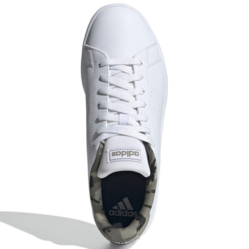 Baskets Adidas Advantage Base Homme Blanches: Style Tennis Épuré, Confort Quotidien