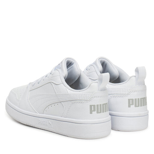 PUMA Rebound V6 LO JR Blanche Femme | Confort et Style Urbain