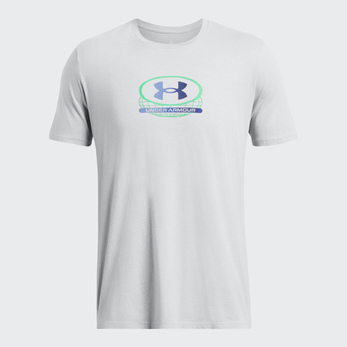 T-shirt Homme Gris Under Armour Coton Confortable Style Décontracté Sportif