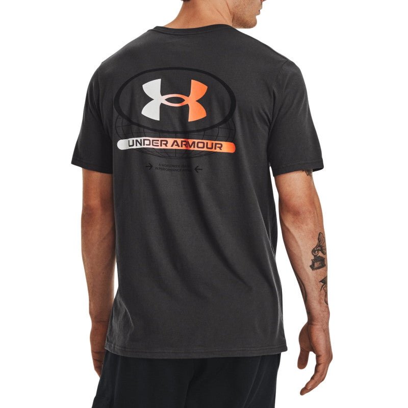 T-shirt Homme Under Armour Coton Noir Confortable 1373987-010