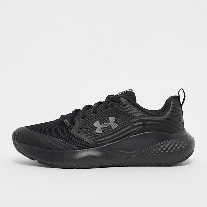 Under Armour Charged Commit TR 4 Chaussures de Running Homme Noires Légères et Dynamiques